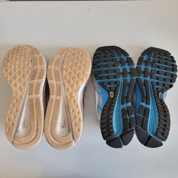 Nike Air Zoom Pegasus 29 / Run Swift 2 Gray Running Shoes Sneakers Women Sz‎ 7.5 - Picture 6 of 16